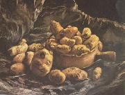 Vincent Van Gogh Still life with an Earthen Bowl and Potatoes (nn04) oil painting picture wholesale